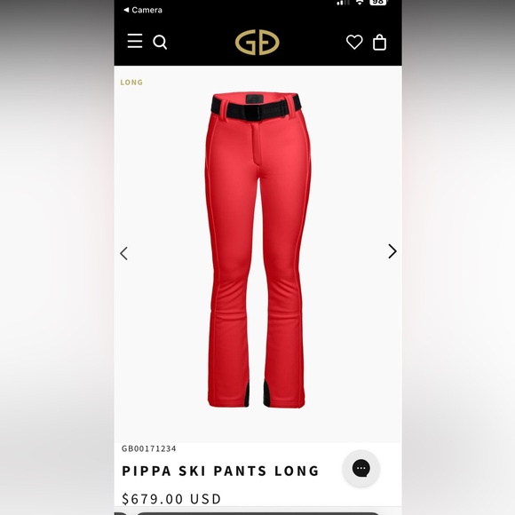 Size US 16 Goldbergh pippa ski pants - Picture 2 of 8